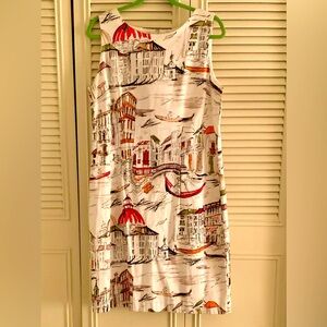 NWT Italy Sleeveless Dress by Leslie Fay - Size 14